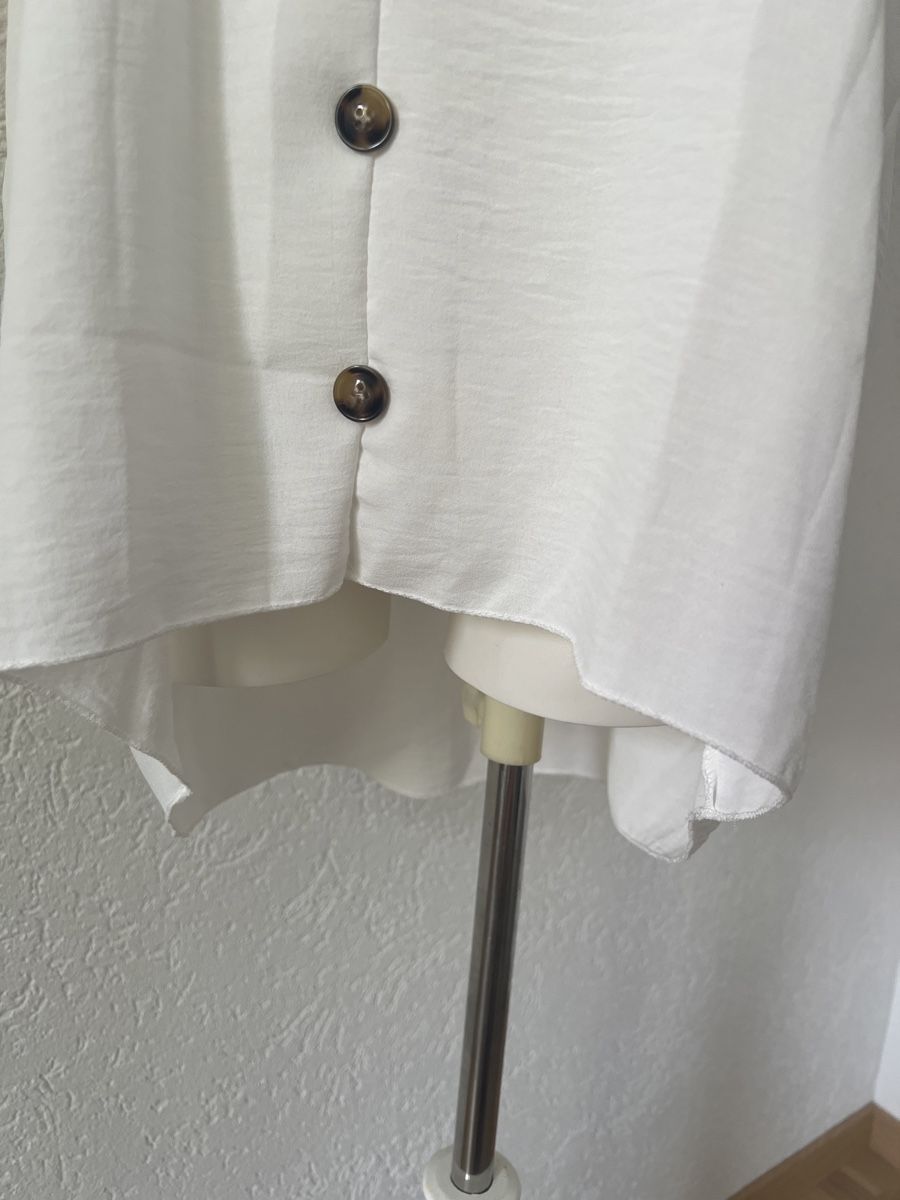 Camicette: Weisse Sommerbluse mit Spitze Gr. L – Nuovo (secondo la descrizione) da Seon venduto da Sunny-Schmuck78 2