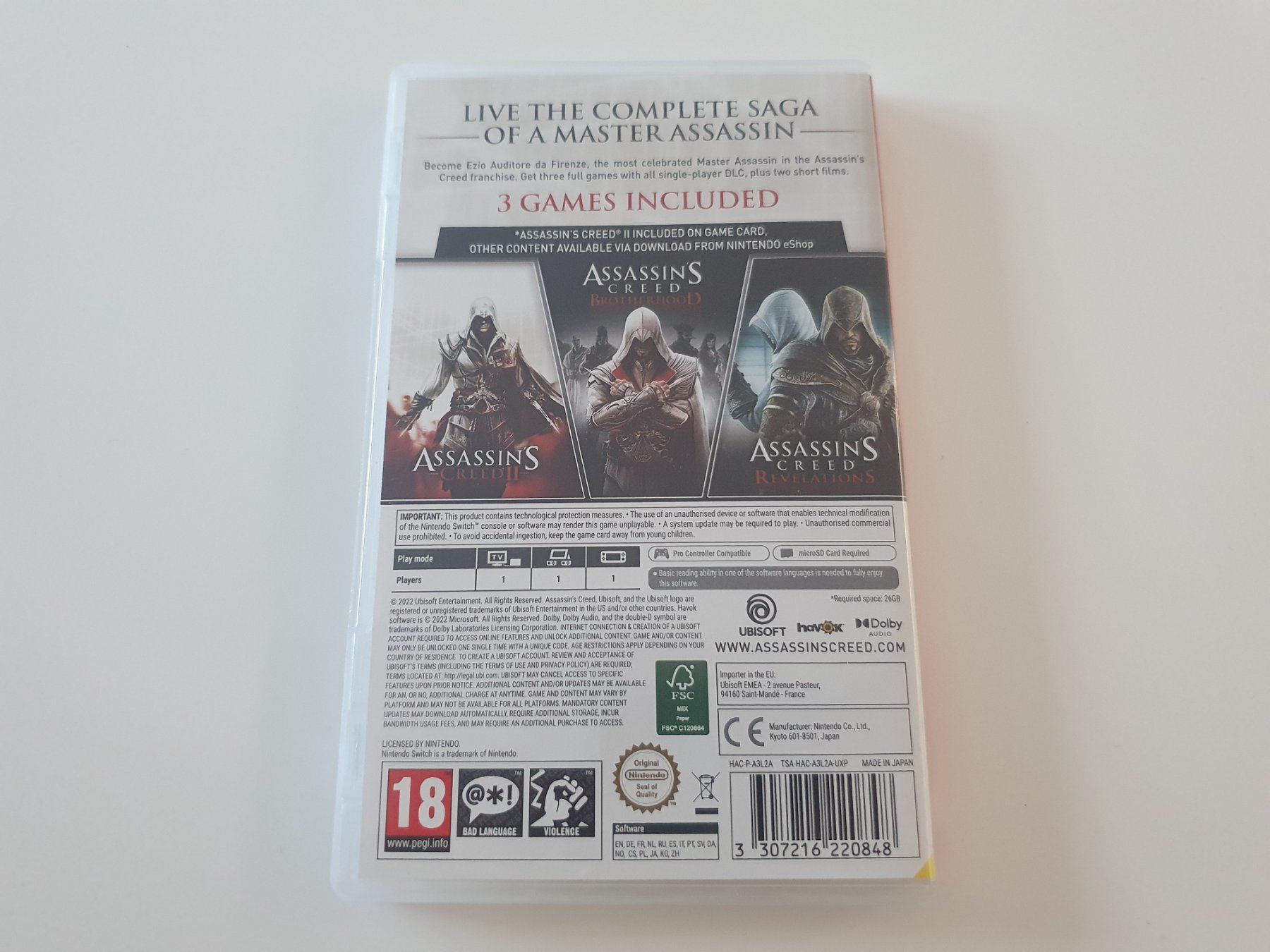 Giochi: Assassin's Creed the Ezio Collection (Switch) – Usato da Puidoux venduto da Svreber 1