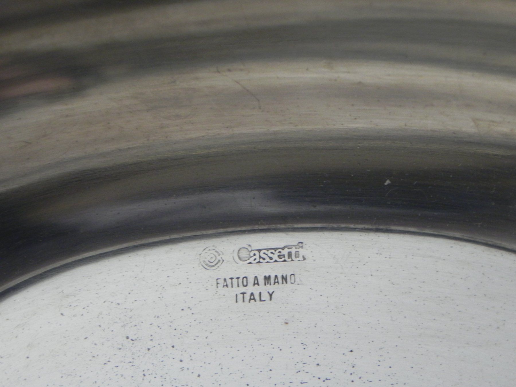 Ciotole: Alte elegante Sauciere versilbert vom Cassetti Italy – Usato da Minusio venduto da Lory64 5