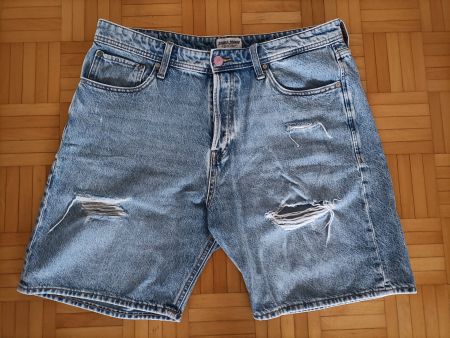 Jack & Jones Jeans Shorts, Loose Fit, XL