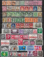 LOT 1893 alle 76 Marken mit schönen VOLLSTEMPEL top ab 1.-
