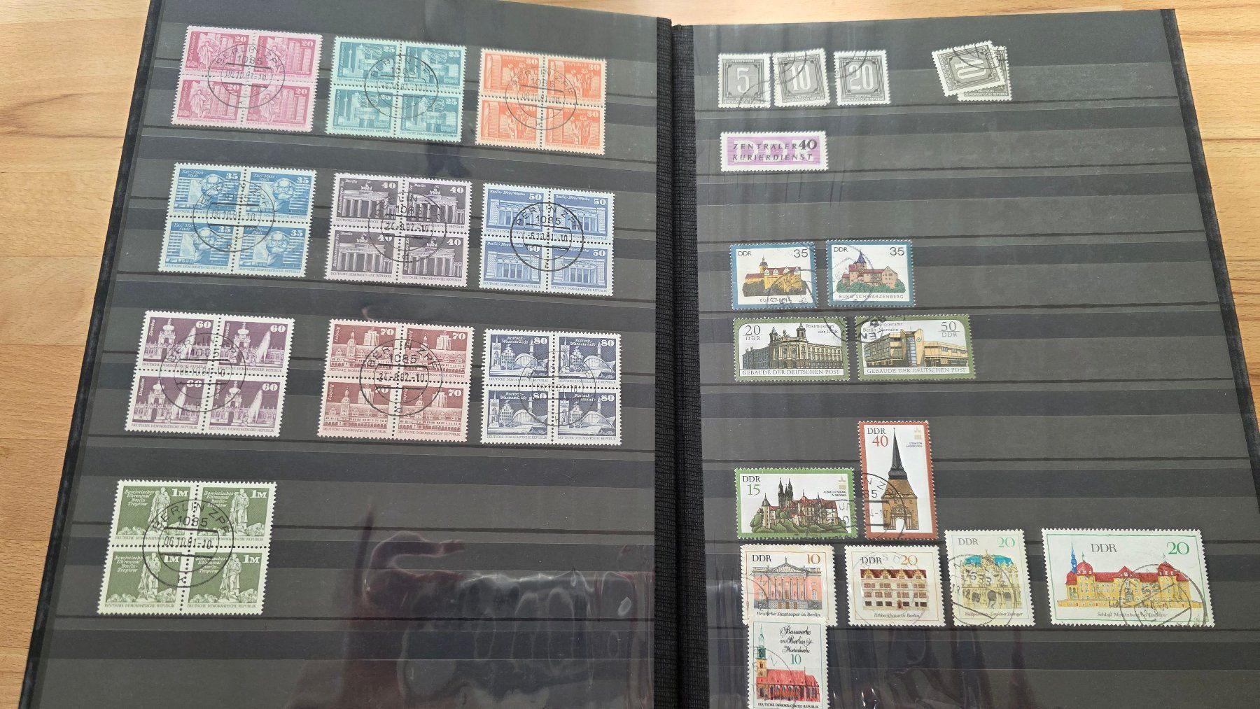 Tous les timbres: Briefmarkensammlung DDR – D'occasion à Wettswil par Schnuebe 2
