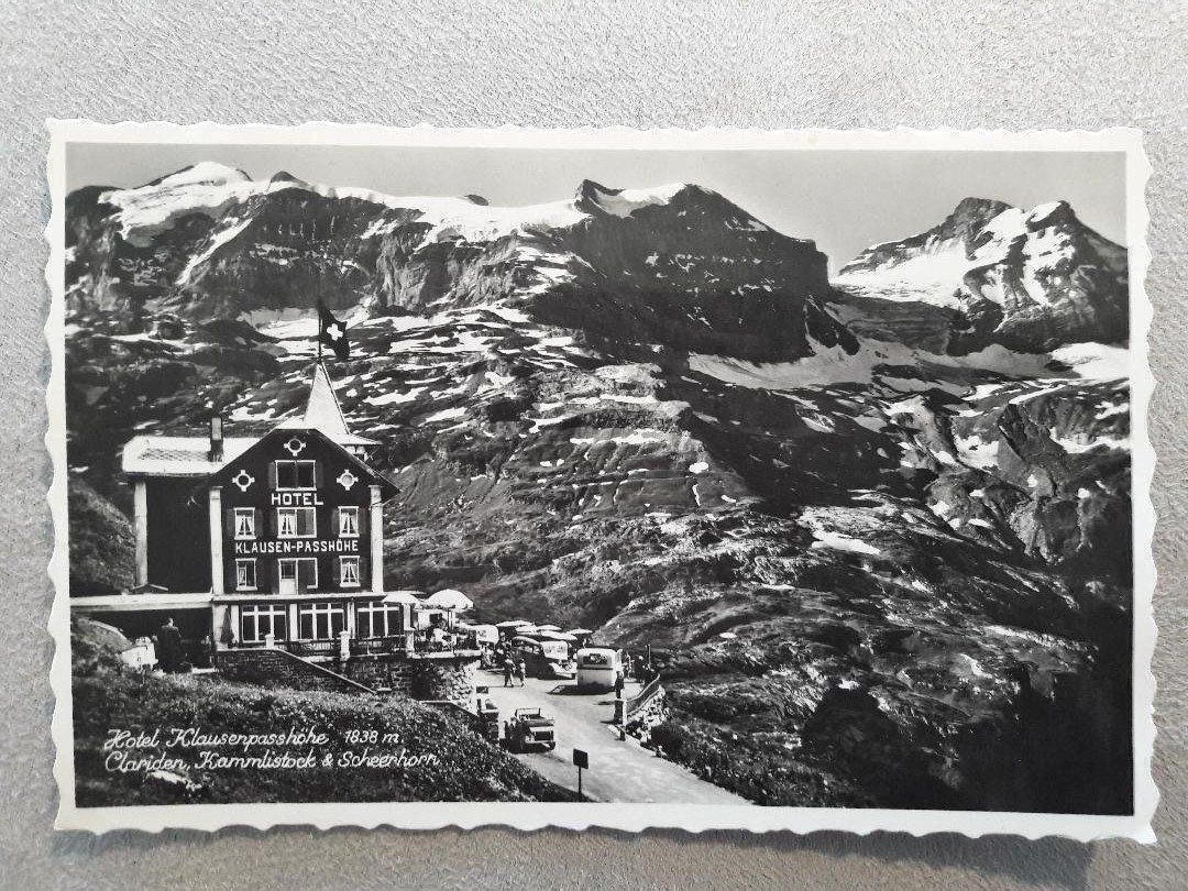 Cartoline postali: KLAUSENPASSHÖHE  -  HÔTEL – Usato da Delémont venduto da Domdom1