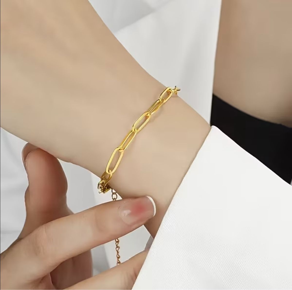 Armbänder & -reifen: Bracelet en acier inoxydable – Neu und originalverpackt aus Châtel-St-Denis von Montclair_Swiss 1