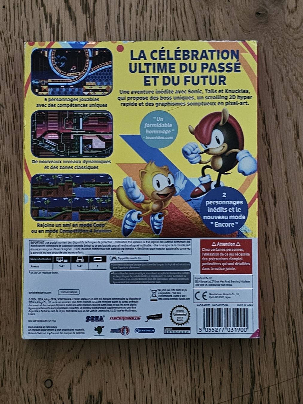 Nintendo Giochi: Jeu Nintendo Switch Sonic Mania Plus  – Usato da Veytaux venduto da HelvetiePixel 1