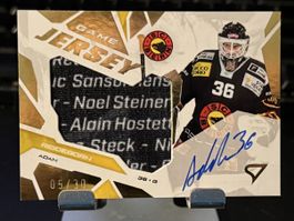 Adam Reideborn 05/30 Game Jersey Auto