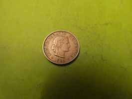 Schweiz 1884, 5 Rappen