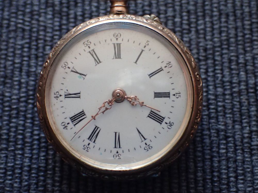 Lot De 2 Montres Gousset à Restaurer Ou Pour Pièces - En L'état, Occasion, Origine France