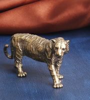 Tiger aus Messing  - Vintage Deko