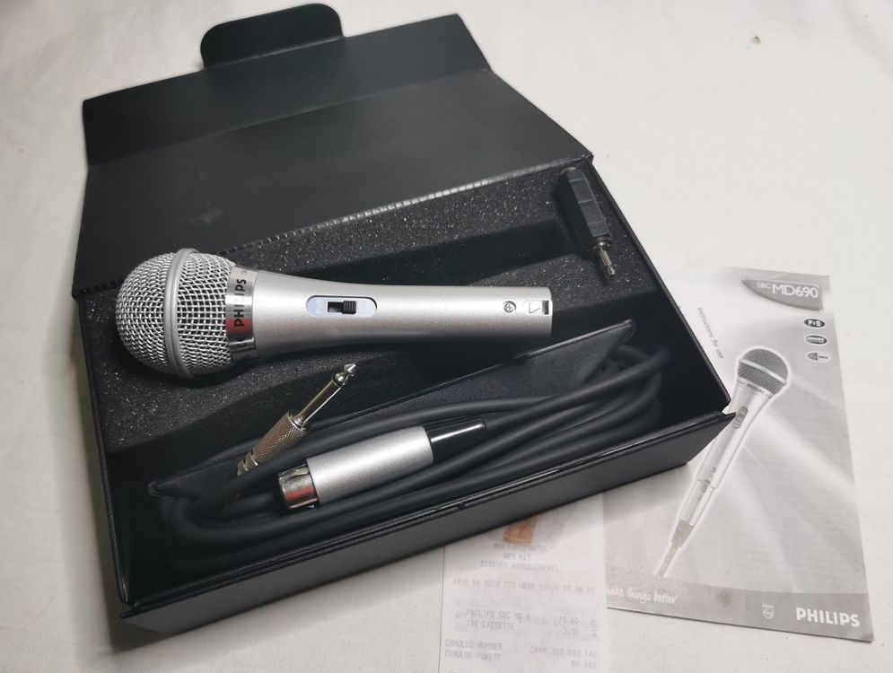 Philips dynamic microphone SBC MD690 (Gebraucht) in Inkwil für CHF 35 ...