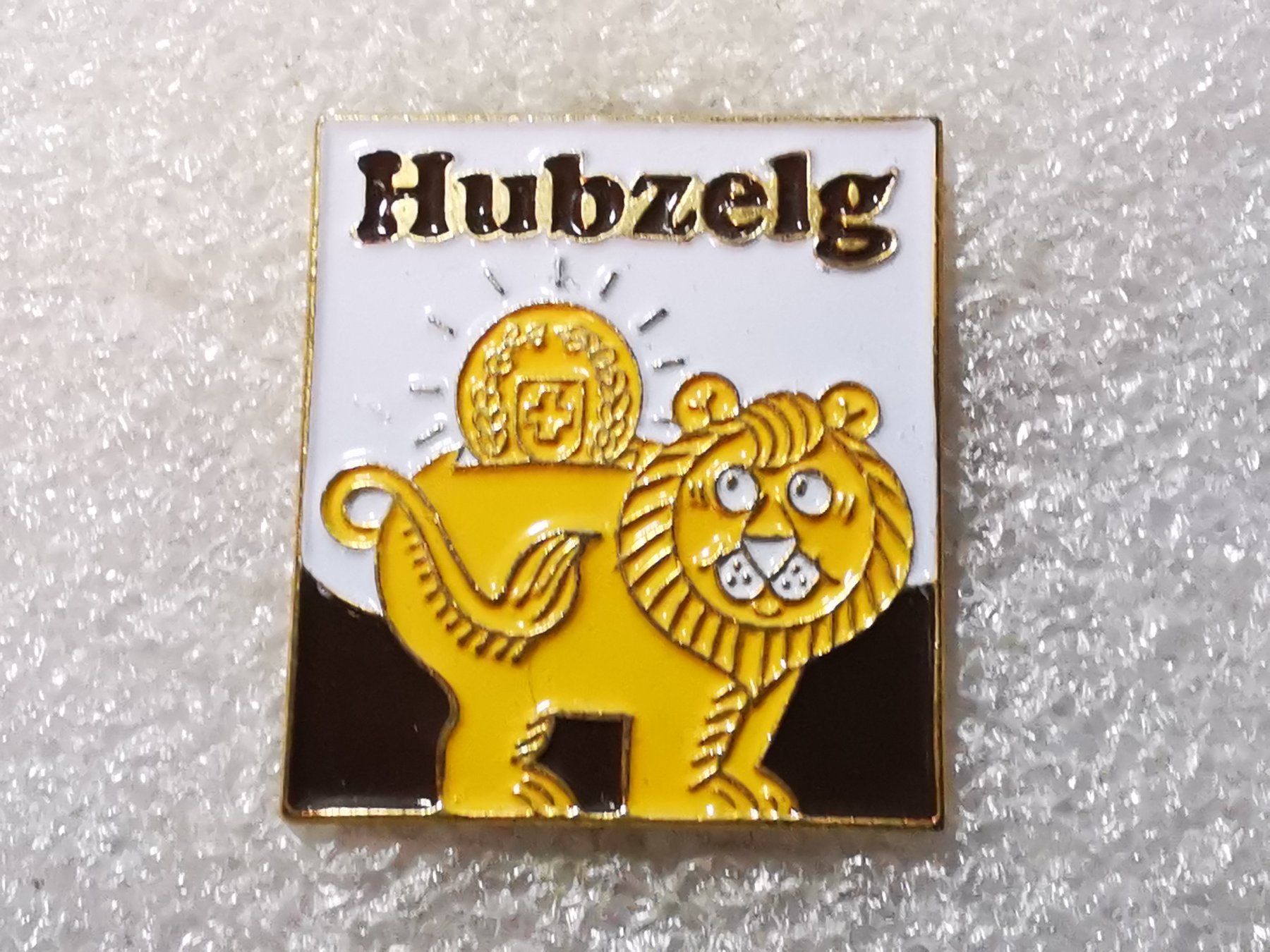 Placchette & Badge: Ansteckpin 89: Hubzelg – Usato da Oppligen venduto da Pin-Fall-Shop