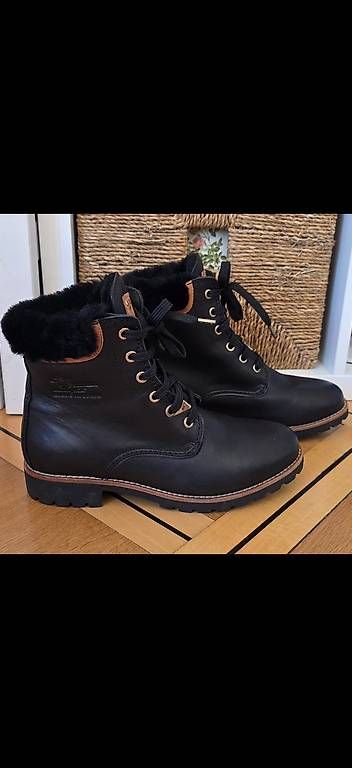 Panama Jack Scarpe da donna: Panama Jack bottines fourrées noires – Usato da Lausanne venduto da sis_jv5m 1