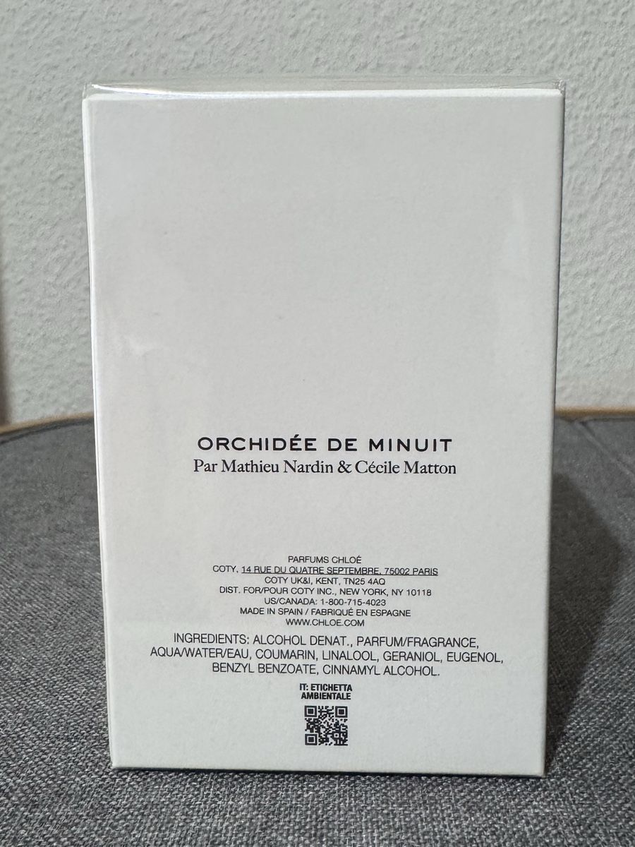 Chloé Profumi & Eau de Toilette: Chloe Orchidée de Minuit edp 50ml – Nuovo e nell'imballaggio originale da Genève venduto da ribes_rubrum 2