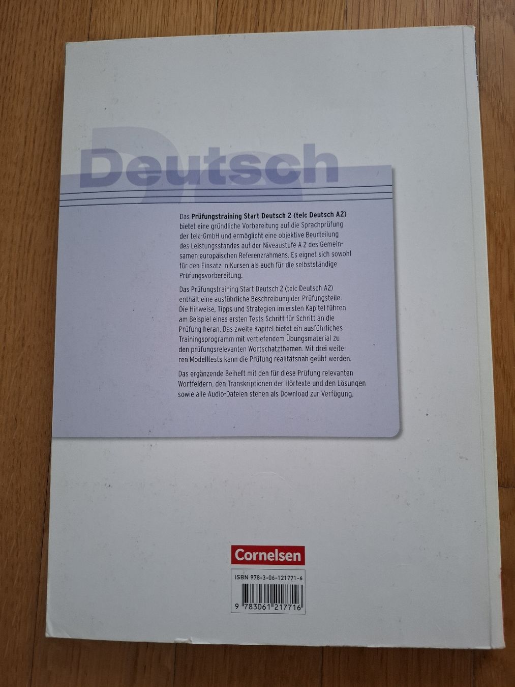 Libri: Deutsch A2 Prüfungstraining: Start Deutsch 2, Cornelsen – Usato da Rotkreuz venduto da PrelovedPicks 1