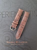 Maurice Lacroix Uhrenarmband aus Leder Braun (19mm) - Neu