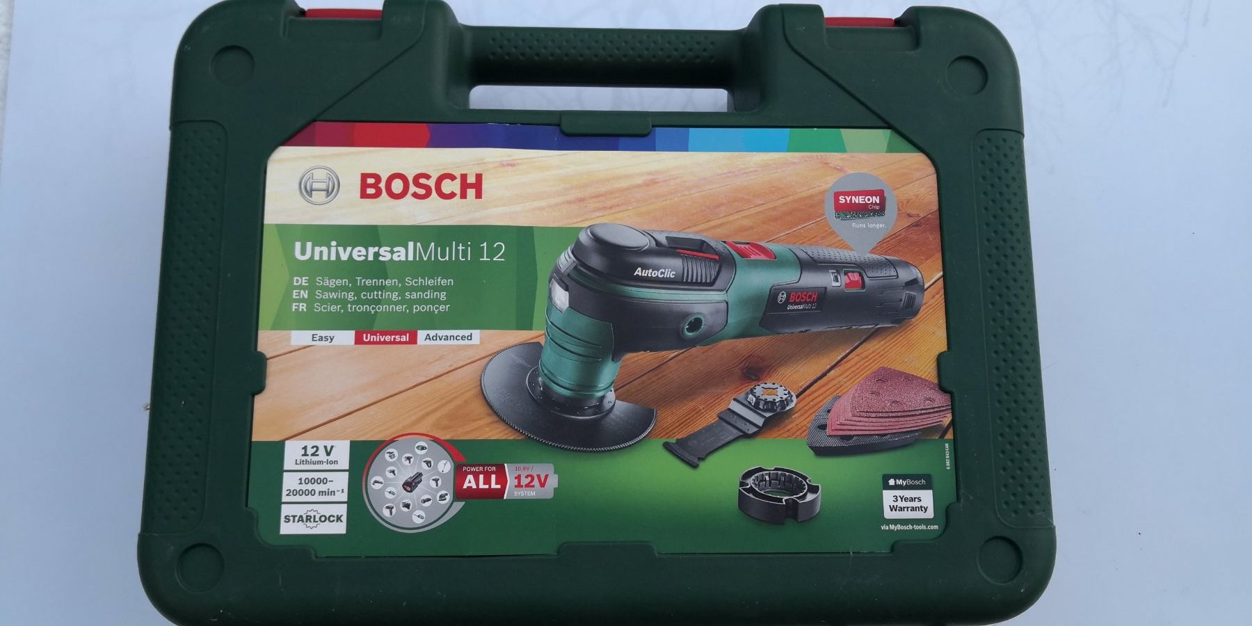 Tutte le macchine: Bosch UniversalMulti 12 Multitool - Vielseitig, Top Zustand! – Usato da Freienstein venduto da Emmitizziovalina
