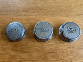 3x Mofa / Töffli / Fahrrad Glocken Deckel RIXE