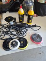 Rupes LH19E Professionelle Poliermaschine mit viel Zubehör