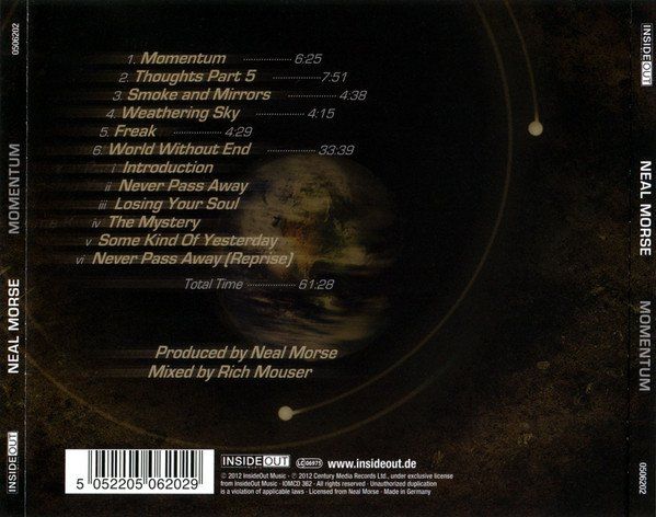 CD: Neal Morse – Momentum – Usato da Gingins venduto da Demonseed 1