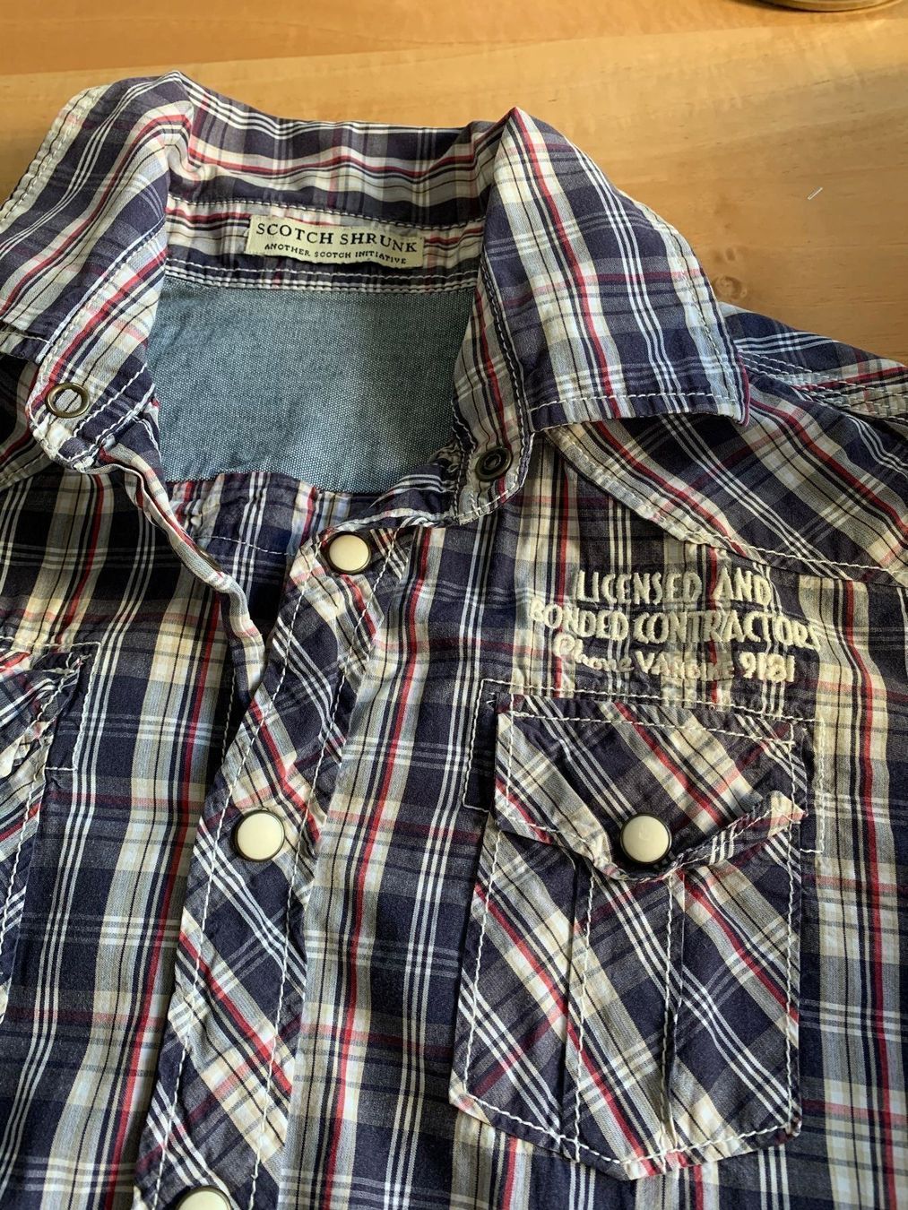 Camicie, T-shirt & Polo: Scotch Shrunk Hemd Gr 152 – Usato da Mettmenstetten venduto da _4_YOU_ 1