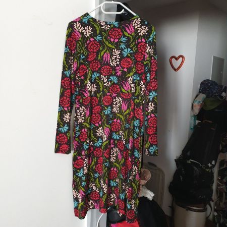 Gudrun Sjöden blumiges Kleid Gr. M