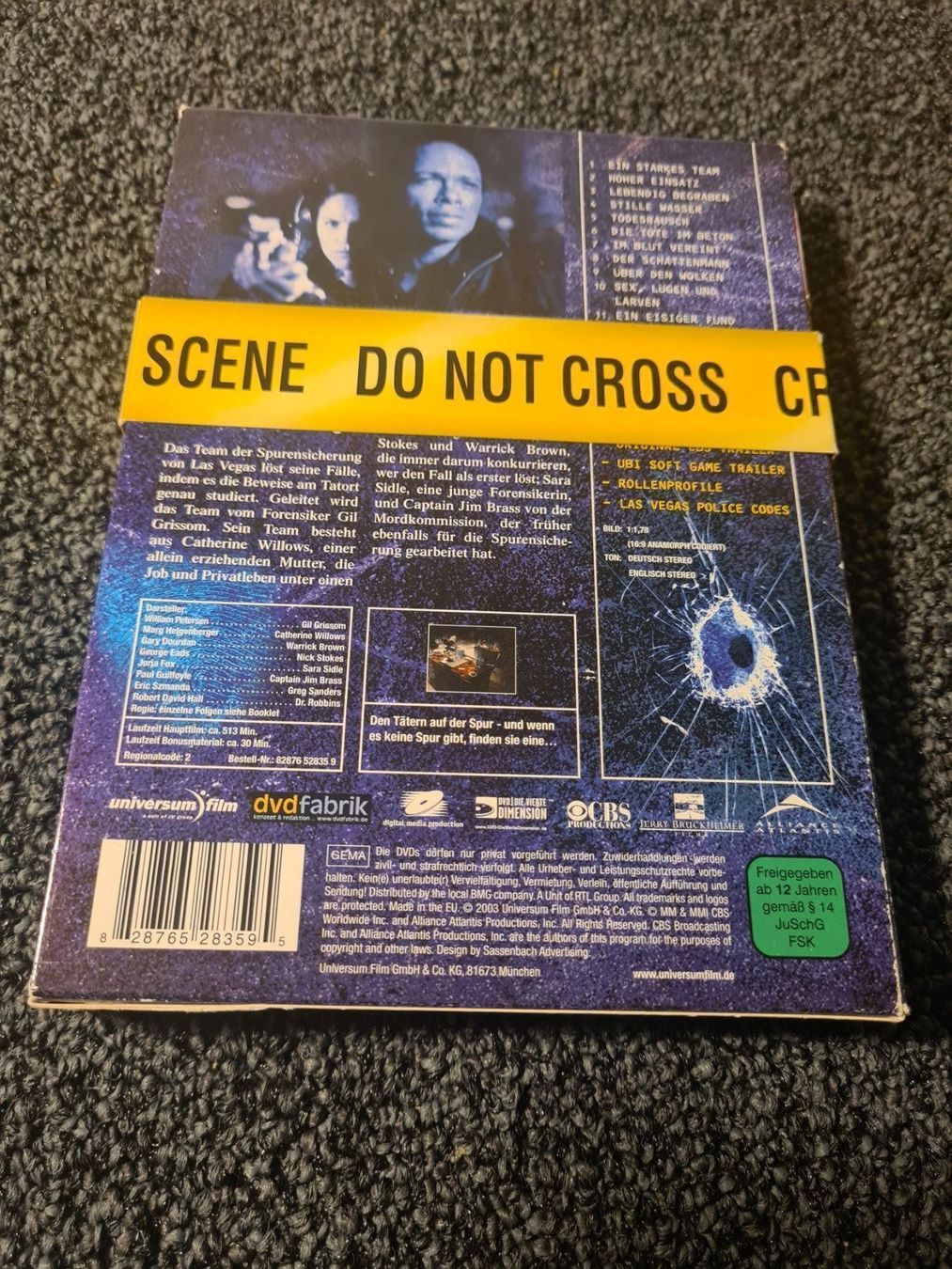 Tutti i DVDs: CSI STAFFEL 1 EPISODEN 1-12 – Usato da Ruswil venduto da jan_bxl5 1