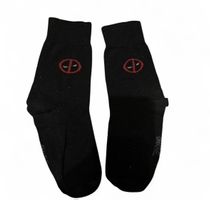 Deadpool Socken Schwarz Grösse M NEU für den Herbst
