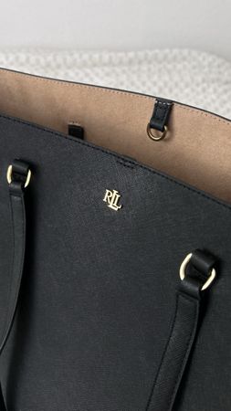 Original Lauren Ralph Lauren Tote Bag – Schwarz – Top Zustan