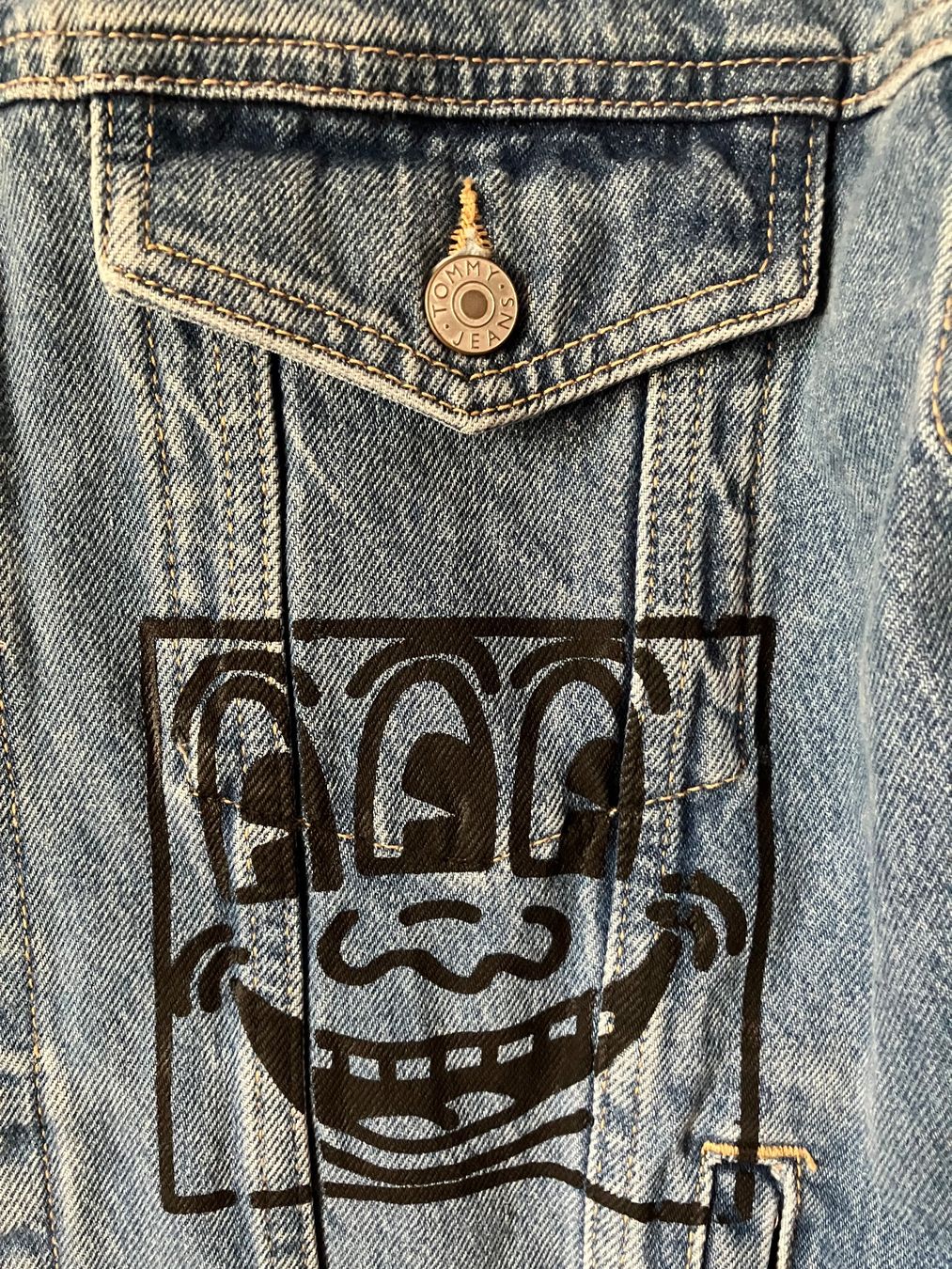 Jacken: Denim Jacke Keith Haring, Gr. M – Gebraucht aus Zürich von MonkeyTunes 6