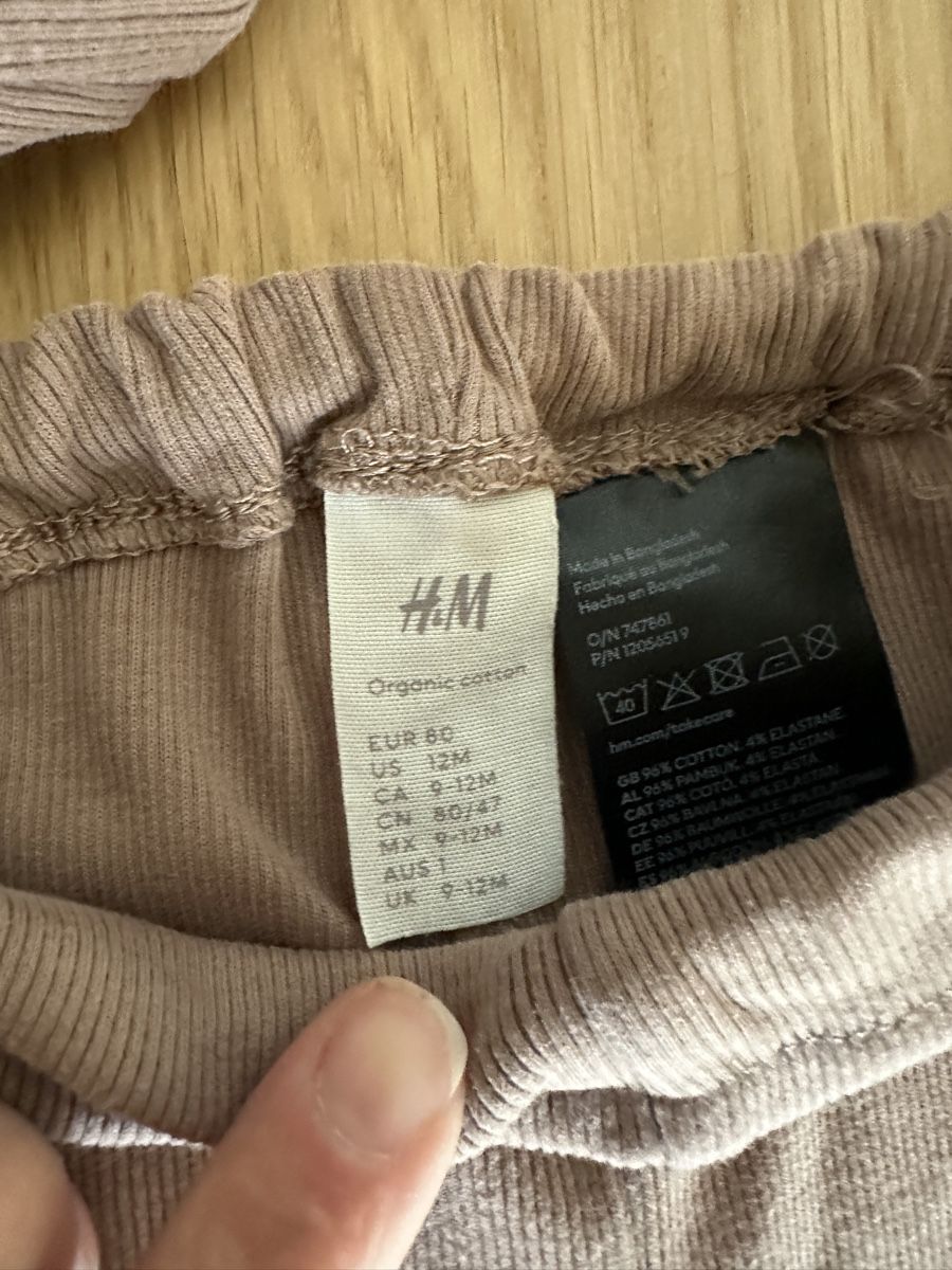H&M Lotti & Set di vestiti: Mitwachsendes Set Grösse 80 H&M – Usato da Bern venduto da Tana31 2