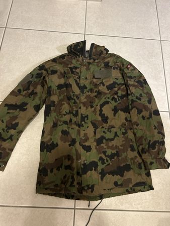 Schweizer Armee Tenu B Kälteschutzjacke