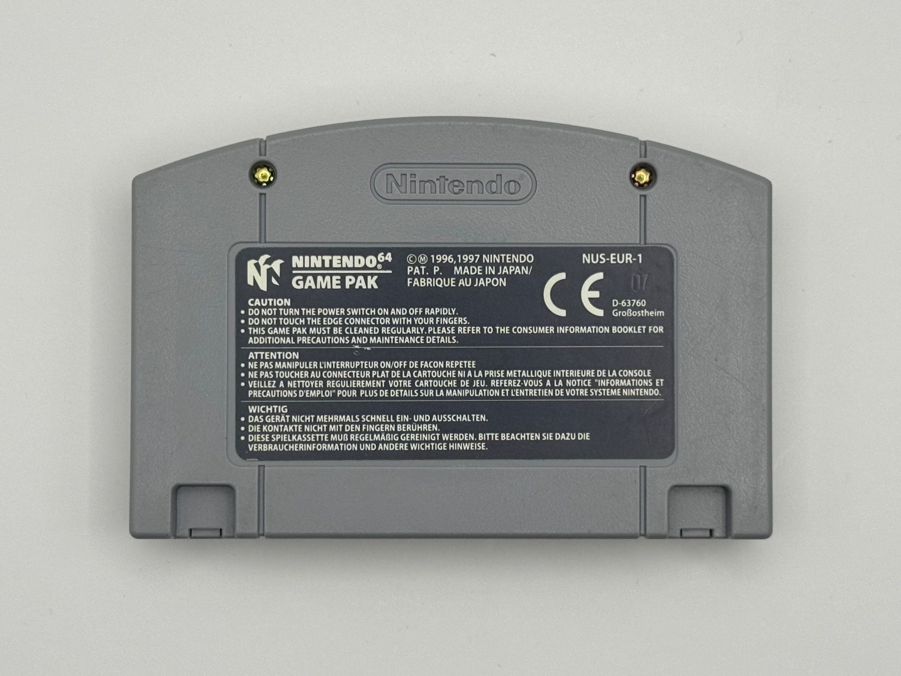 Nintendo Giochi: N64 Mario Tennis – Usato da Bettlach venduto da awi_7jcb 1