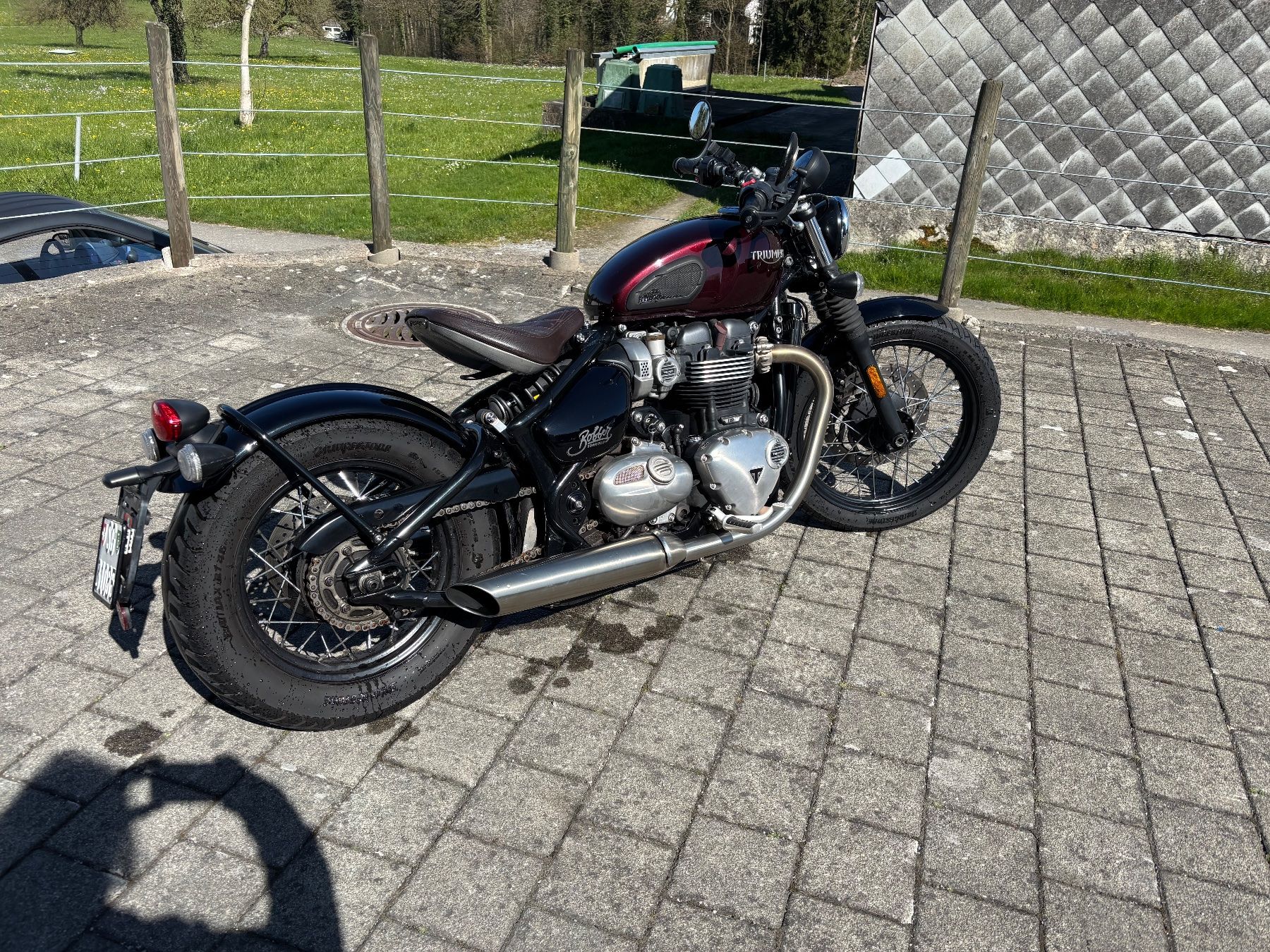 Triumph Chopper: Triumph Bonneville 1200 Bobber – Usato da Bernhardzell venduto da Dorota07