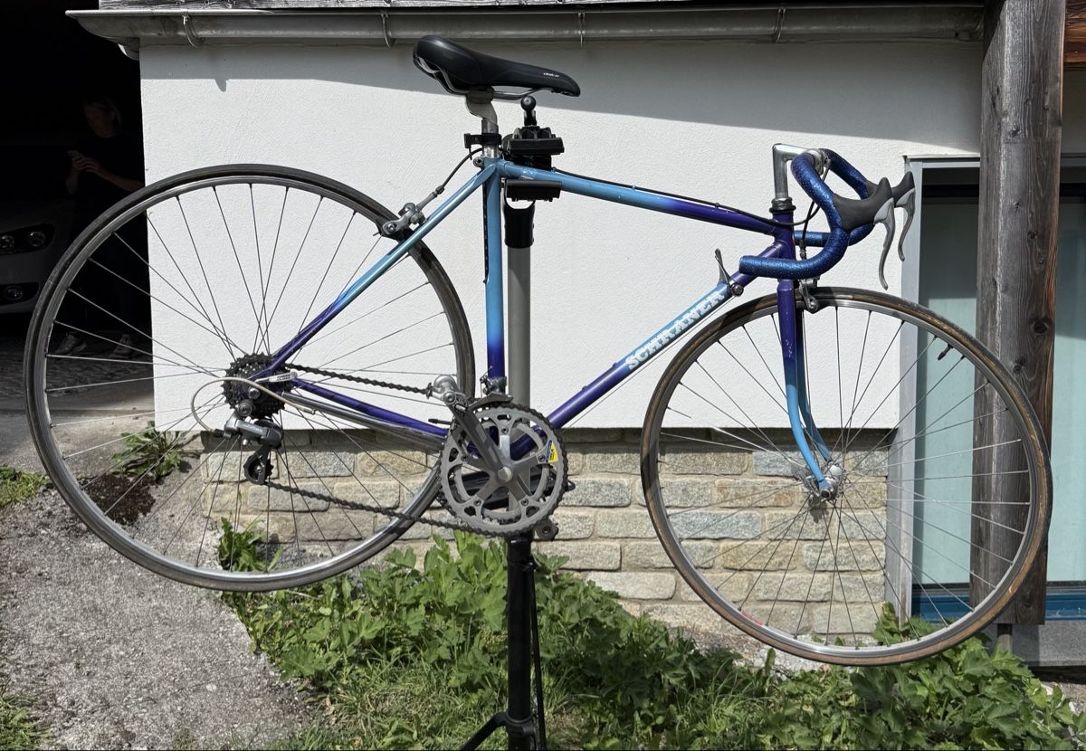 Biciclette: Rennvelo "SCHRANER" blau  – Usato da Davos Platz venduto da Forumraida