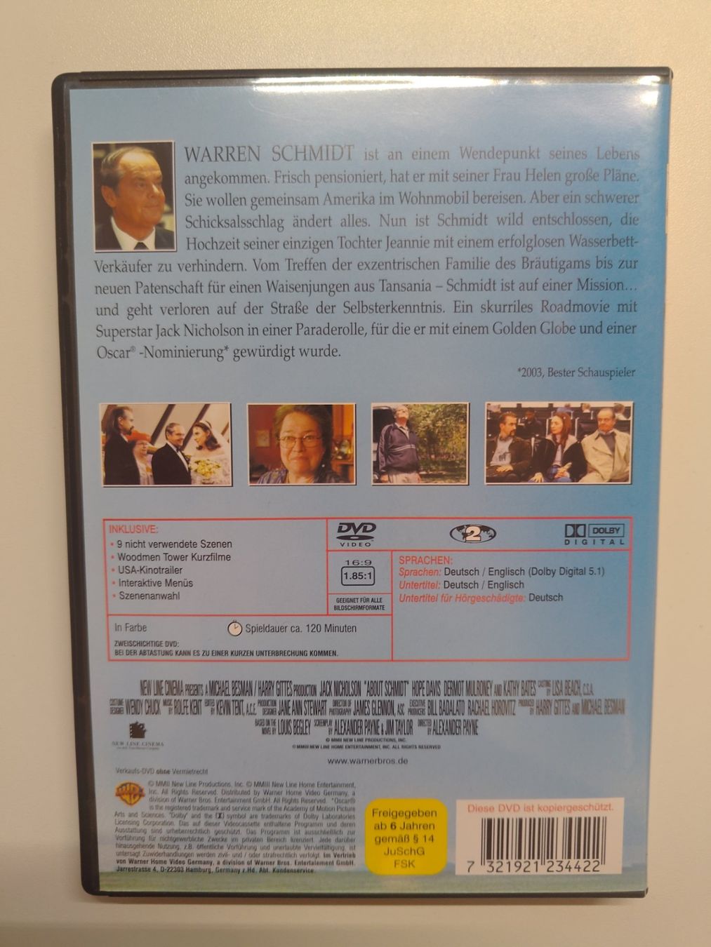 Tous les DVDs: About Schmidt – D'occasion à Liestal par Kratzilla 2