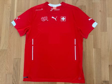 ORIGINAL SCHWEIZ NATI TRIKOT 2014/15 MAILLOT SUISSE PUMA XL