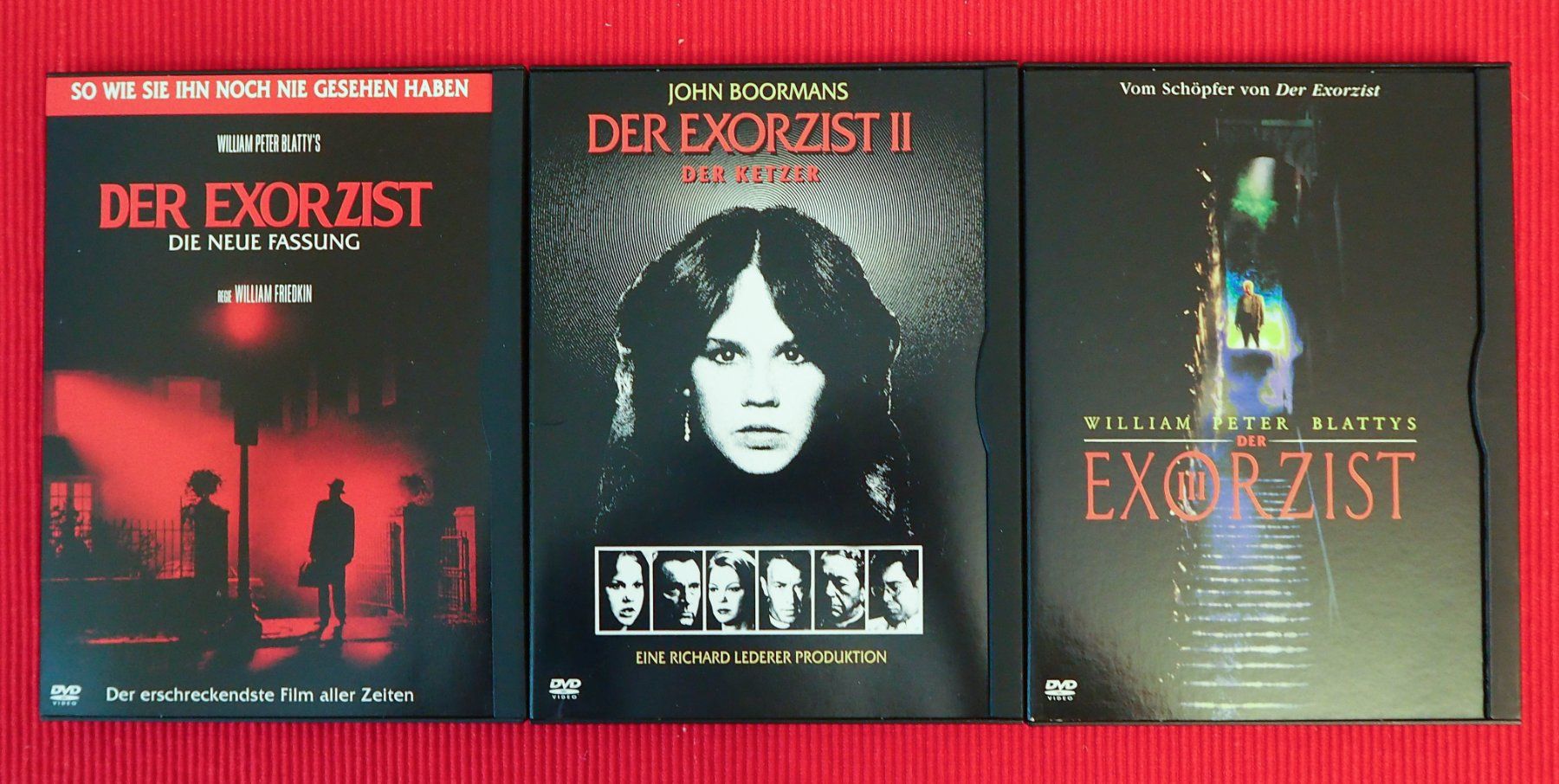 Tutti i DVDs: Der Exorzist I - III / 3 DVDs – Usato da Chur venduto da big_5zx8