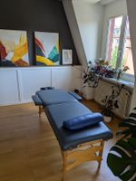 Klappbare Massageliege