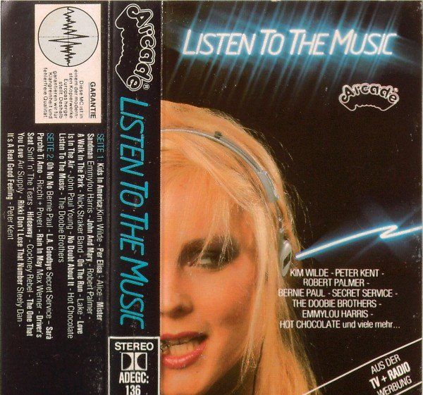 Musicassette: CASSETTE LISTEN TO THE MUSIC - COMPILATION - ROCK – Usato da PORRENTRTUY venduto da RABAIS_SPORT