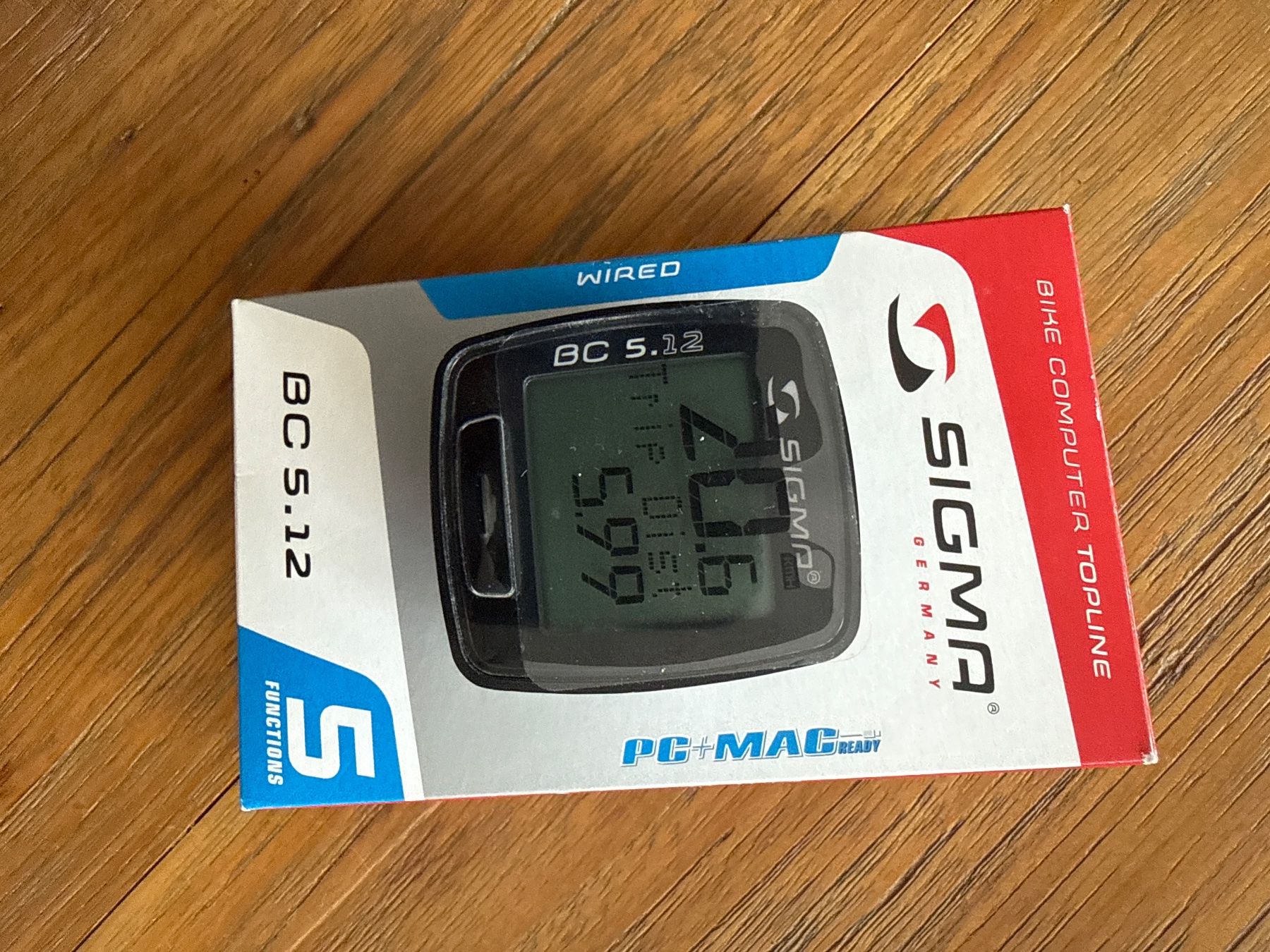 Sigma Mesurer: Velocomputer Sigma 5.12 neu ungebraucht – Neuf avec emballage d'origine à Hefenhofen par Sonn50berg