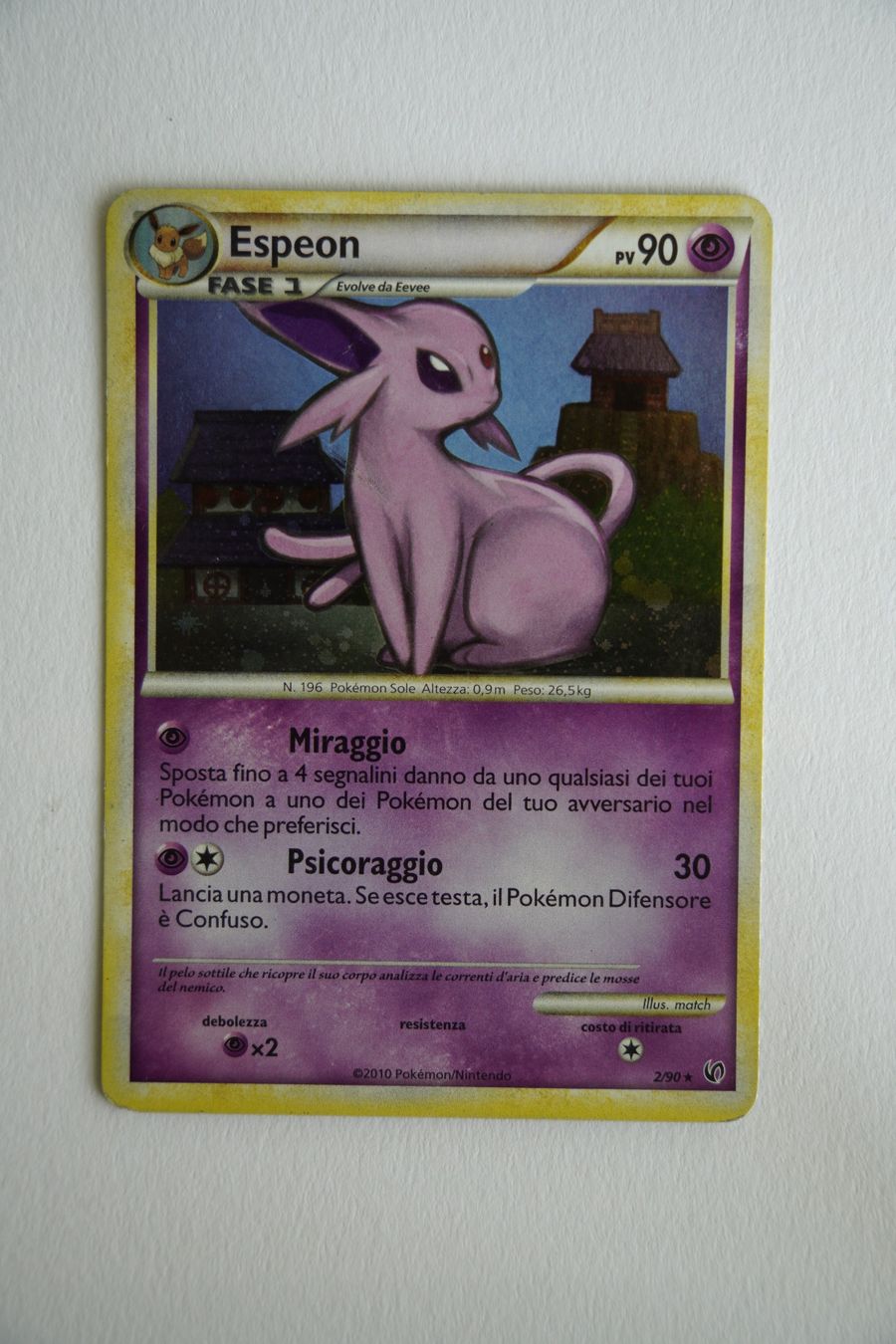 Pokémon Sammelbilder & Trading cards: Espeon [Holo] #2 Pokemon Undaunted – Gebraucht aus Novaggio von koc_9xw9