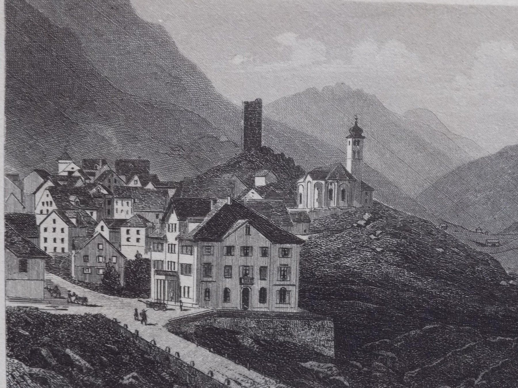 Incisioni: Andermatt Hospental Schöllenen – Usato da Risch venduto da Rischli15 8