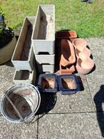 Lot Div. Pflanzen - Blumentöpfe, Terracotta u.a.  13Teile