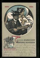 Zürich, Kantonal-Schiessen 1904, Schüt