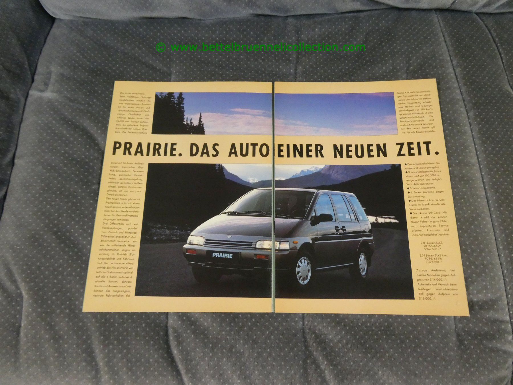 Nissan Documenti: Nissan Modellprogramm Prospekt deutsch – Usato da Weingarten-Kalth venduto da Bettelbruenneli 1