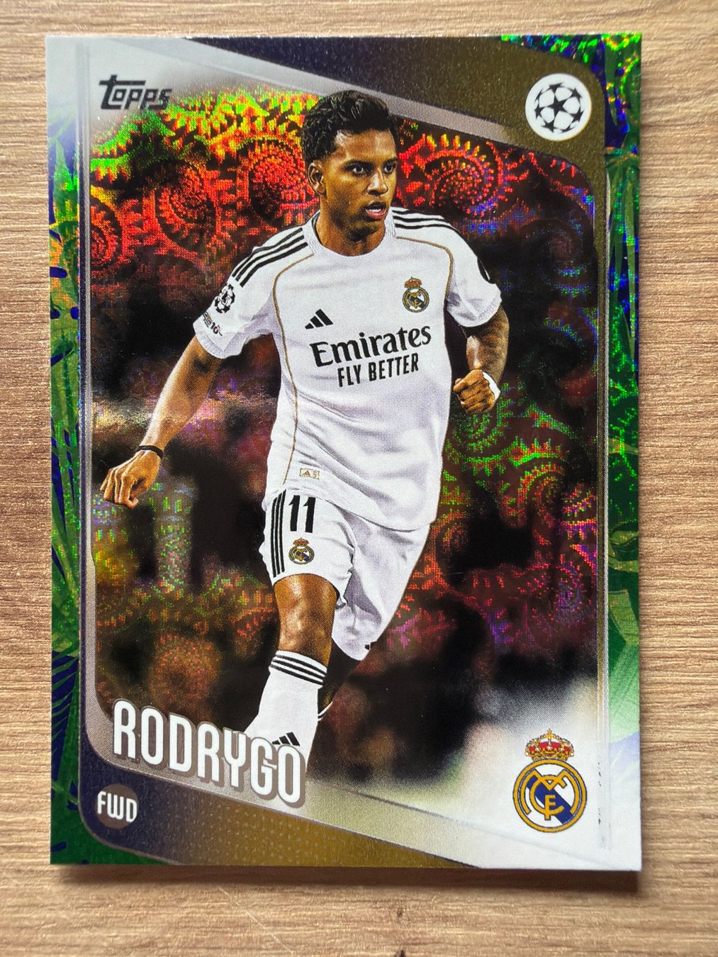 Topps Cartes à collectionner: Soccer Rodrygo CARNAVAL Topps 2026 – D'occasion à Netstal par Clutch79Cardz