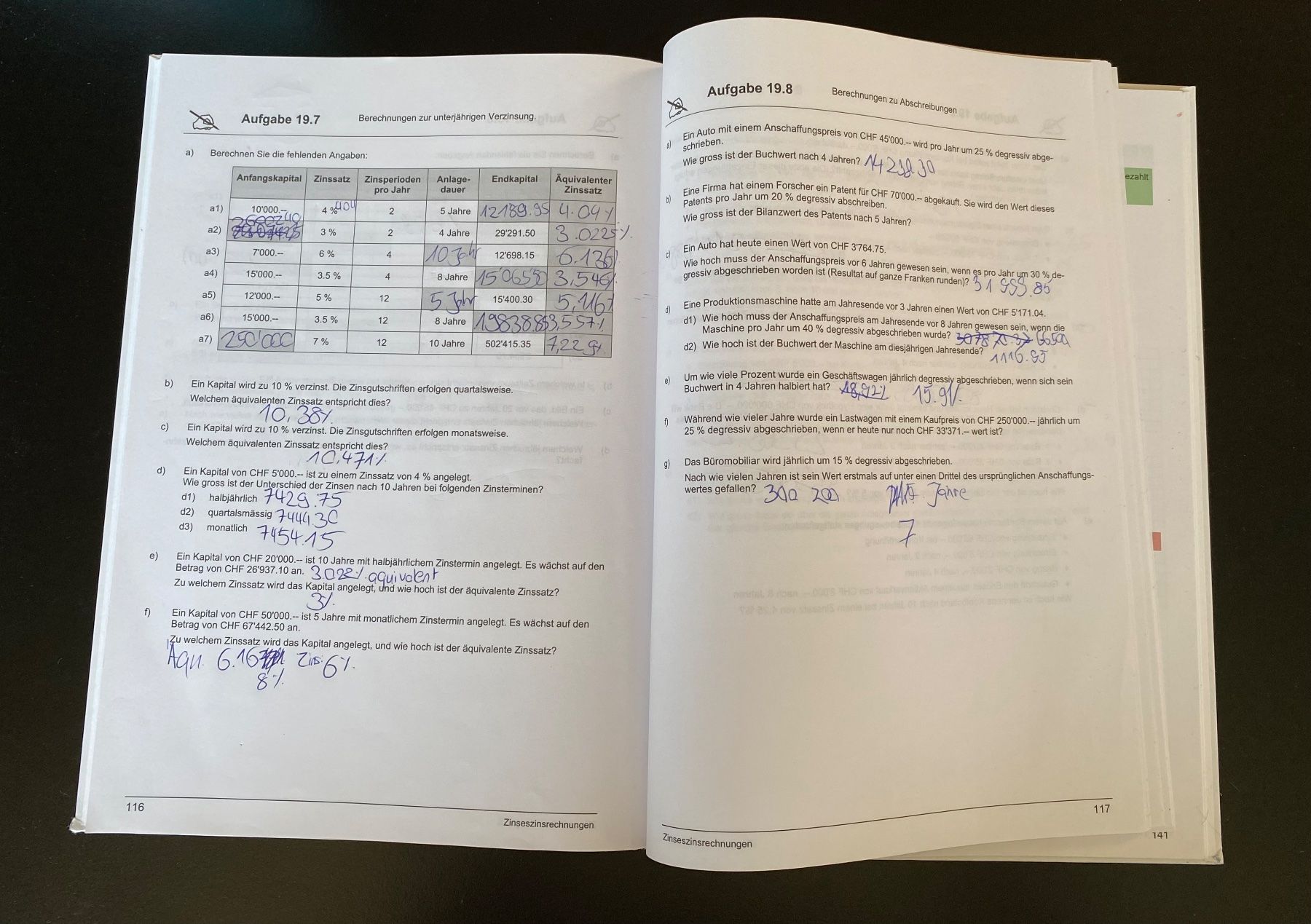 Bücher: Mathematik in der Wirtschaftsschule. Band 1,2,3 – Gebraucht aus Nussbaumen AG von schuba2000 2