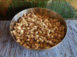 Korken, Holzspitzkorkgen aus Kork und Holz ca. 850 Stück