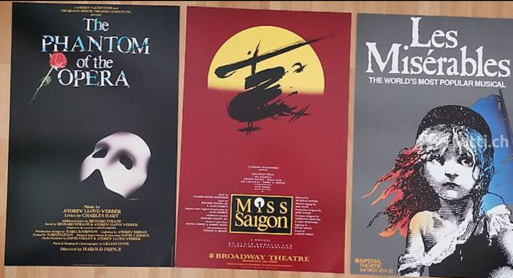 Original Broadway Musical Poster USA (Neu (gemäss Beschreibung)) in ...