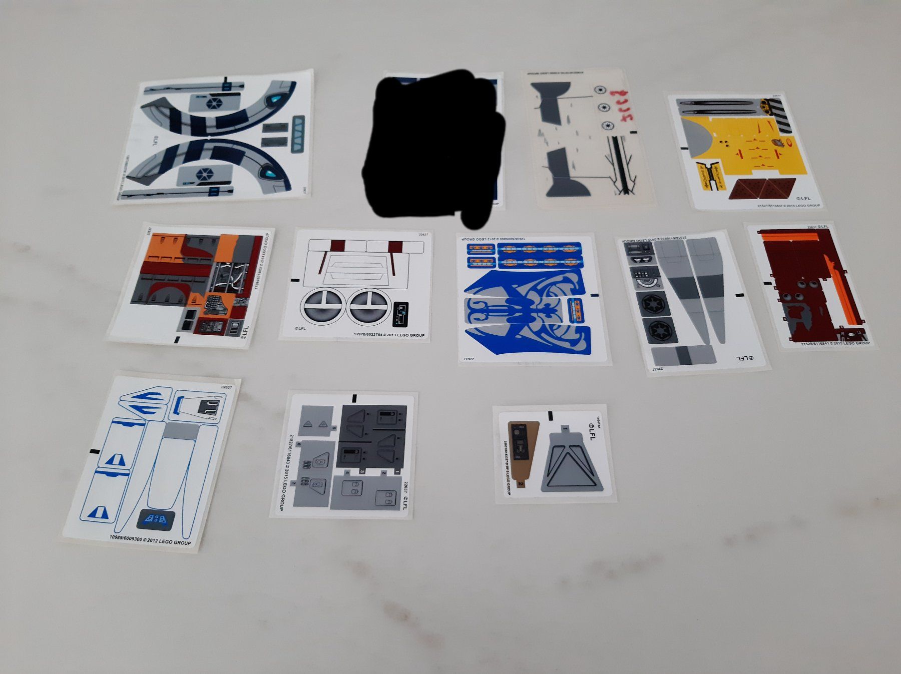 Lego Baukästen: Lego Sticker  Diverse Star Wars Technic  Expert – Neu und originalverpackt aus Tramelan von bragamal 1